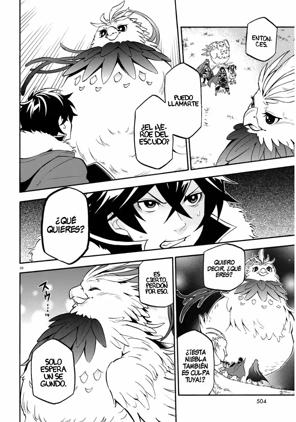 Página 28 del Manga