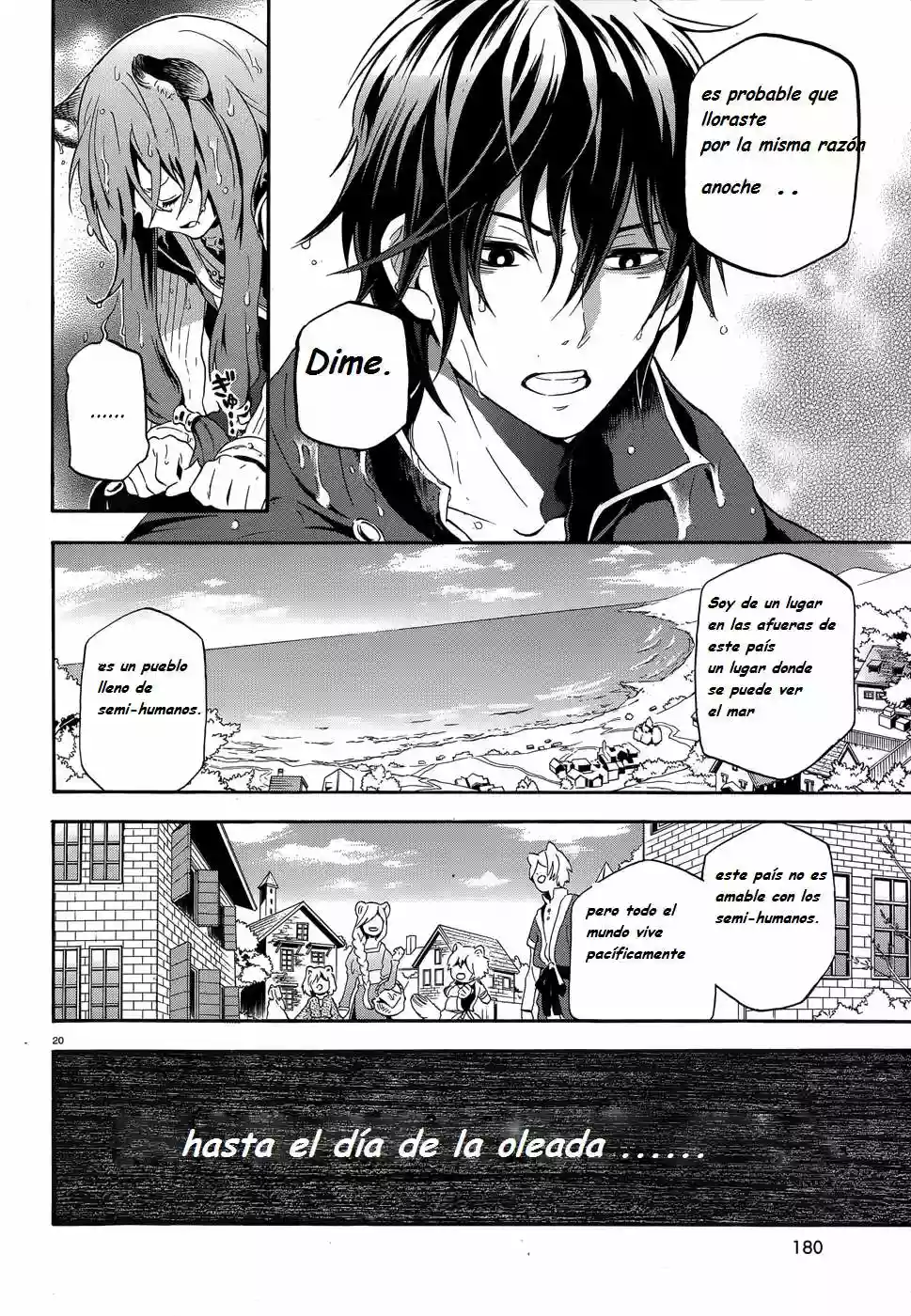 Página 20 del Manga