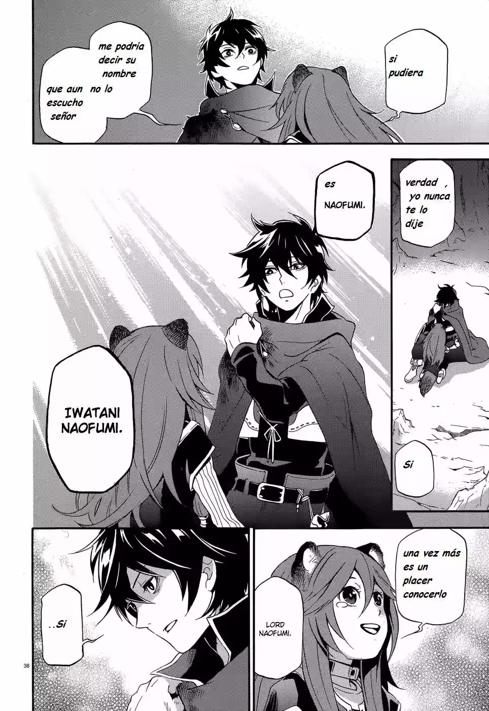 Página 38 del Manga
