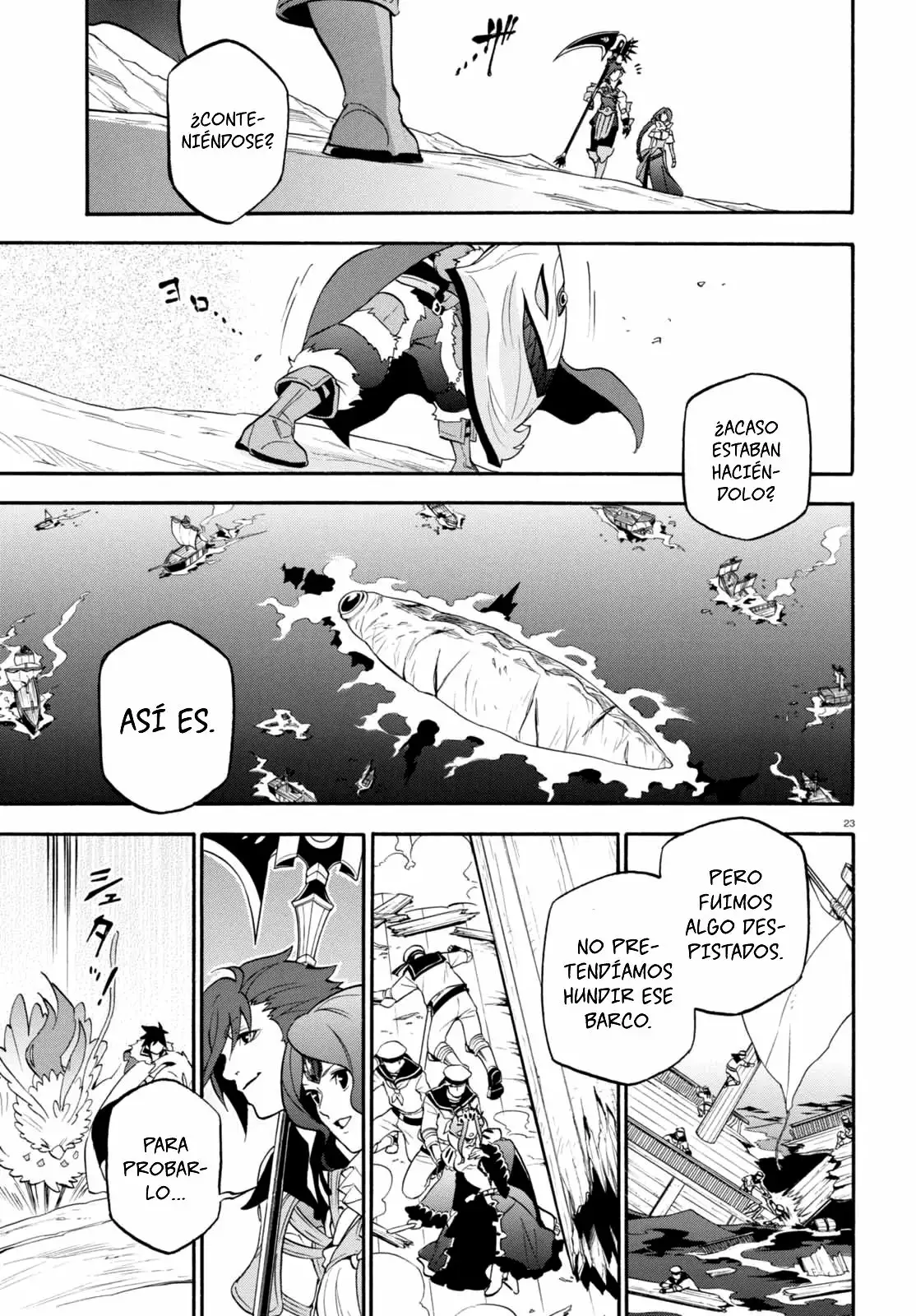 Página 23 del Manga