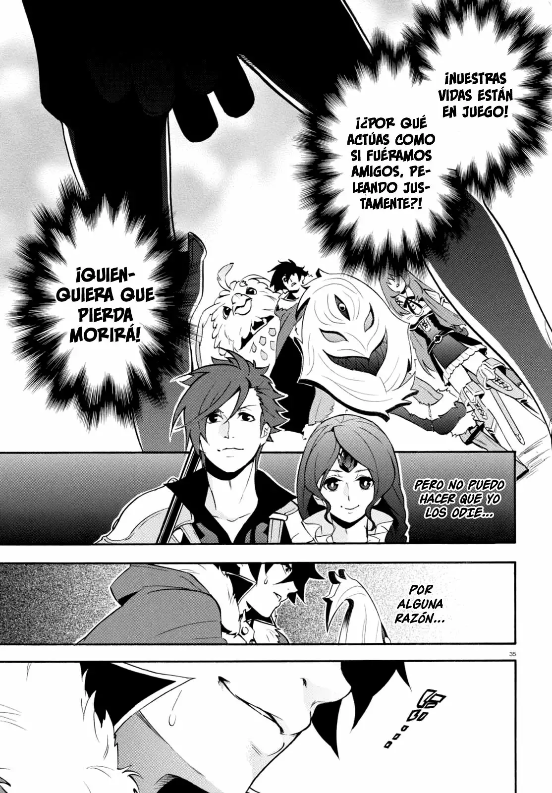 Página 35 del Manga