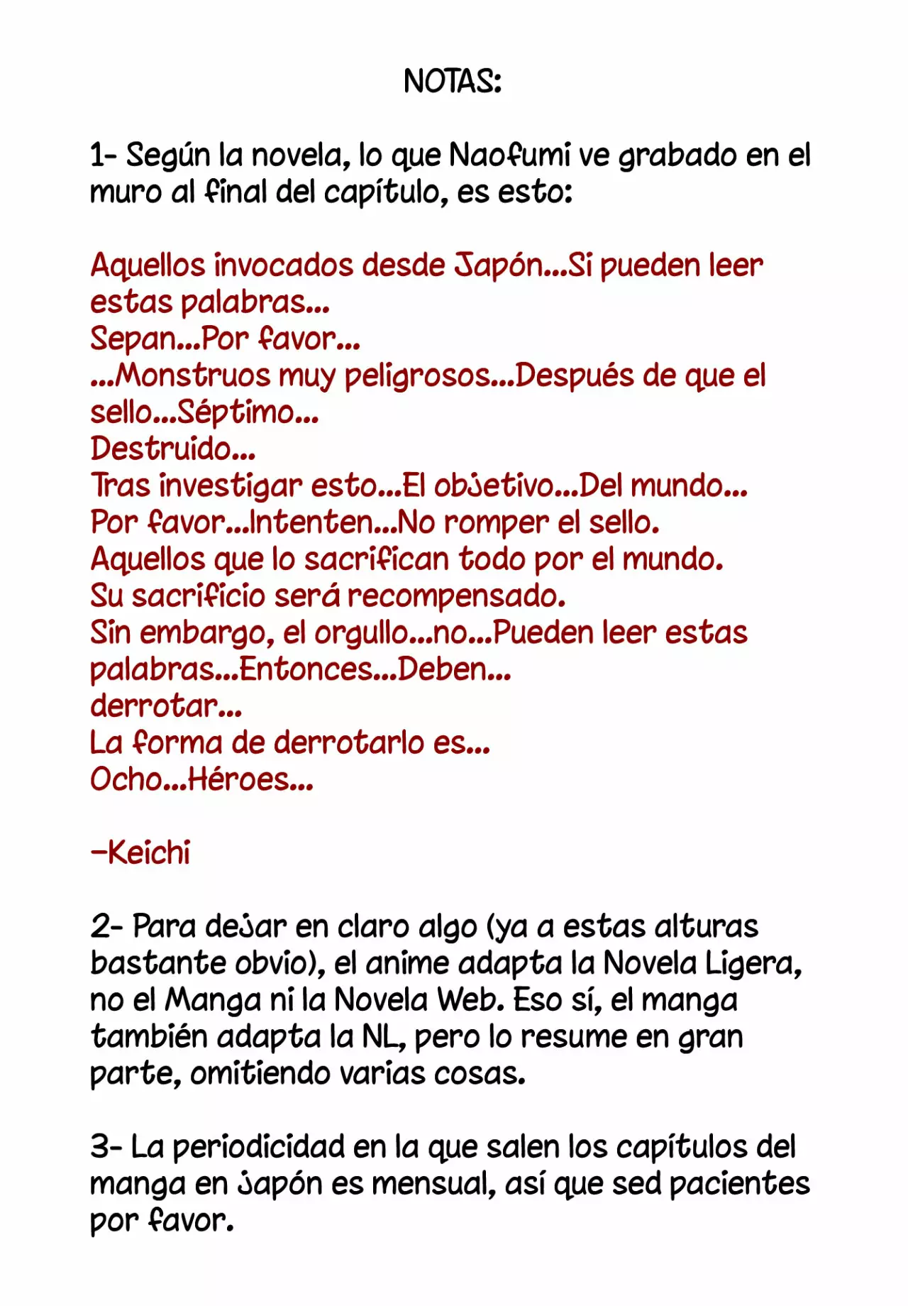 Página 30 del Manga