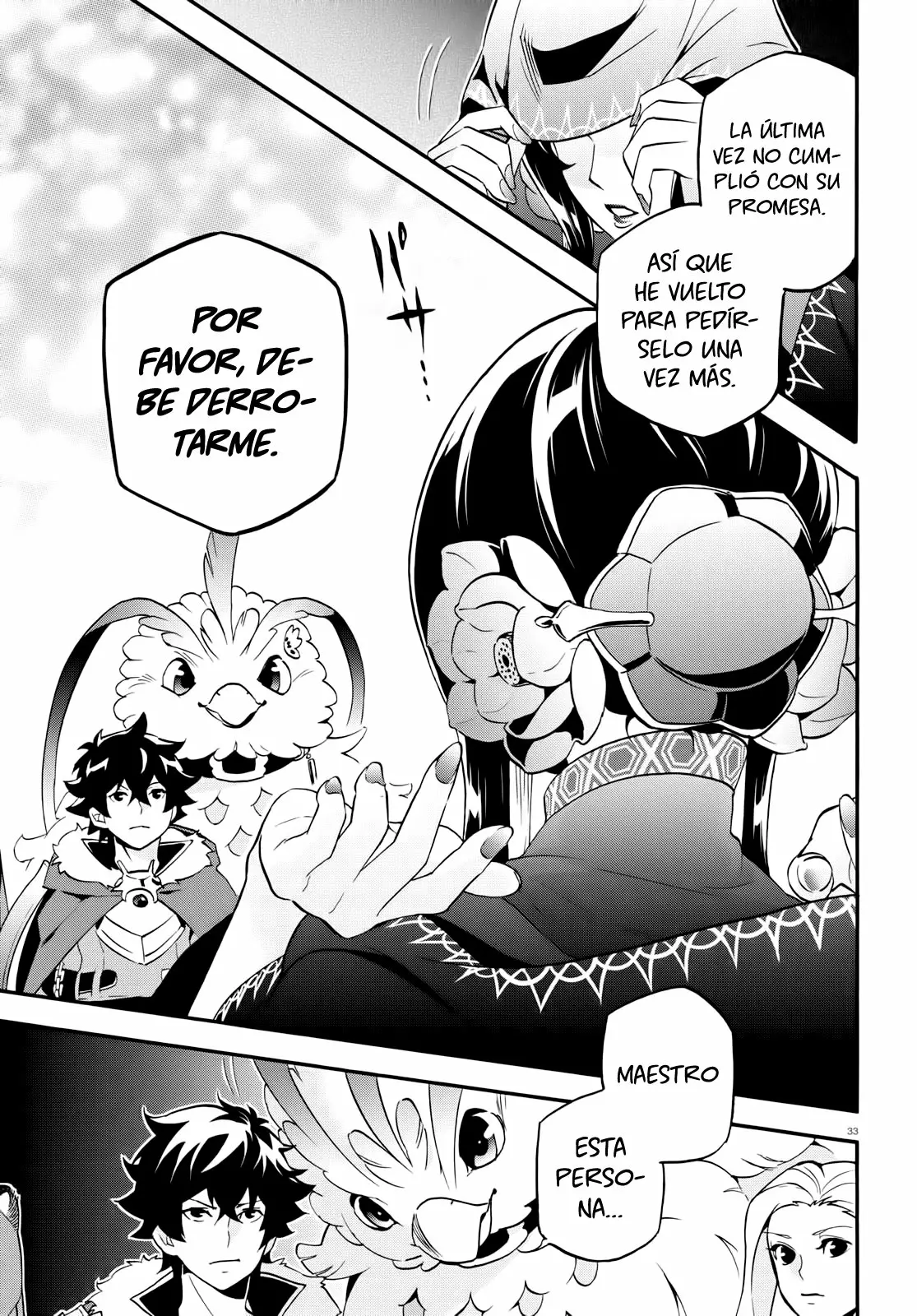 Página 33 del Manga
