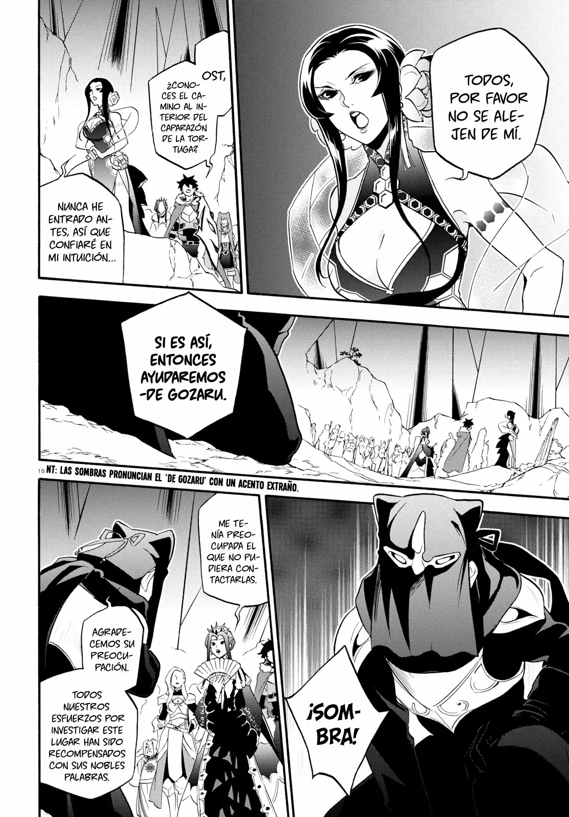 Página 18 del Manga