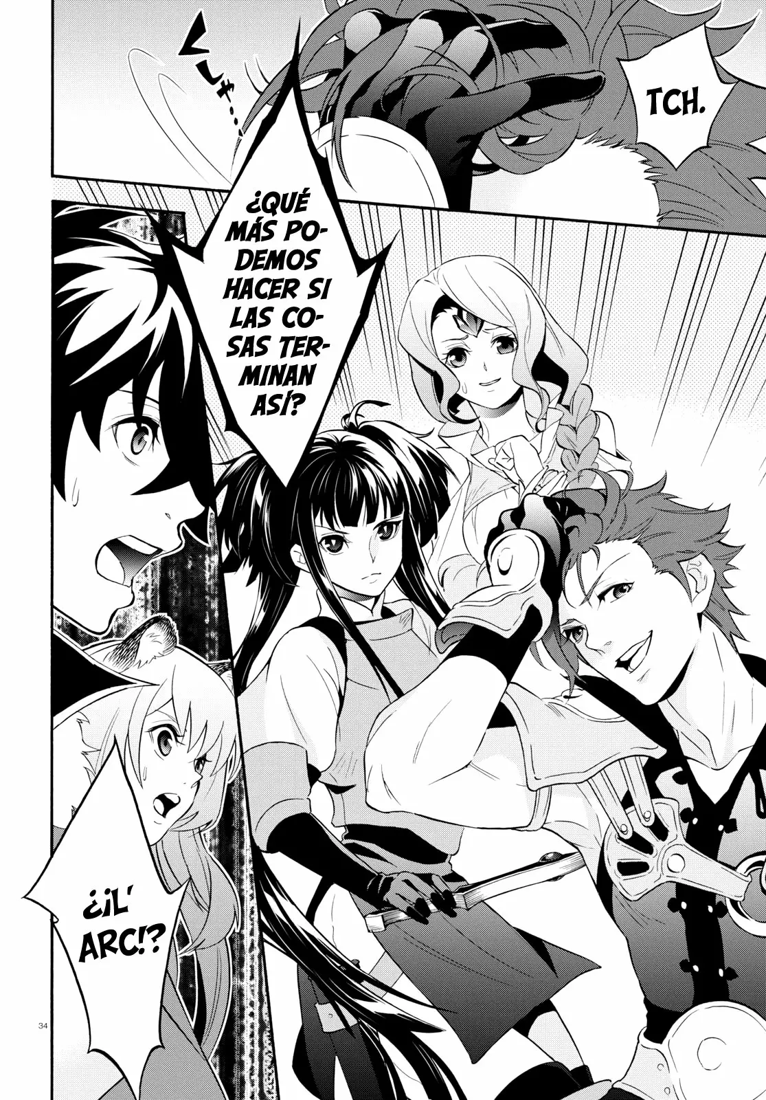 Página 34 del Manga