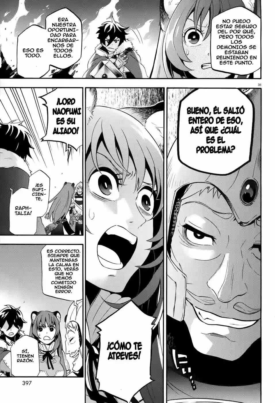 Página 35 del Manga