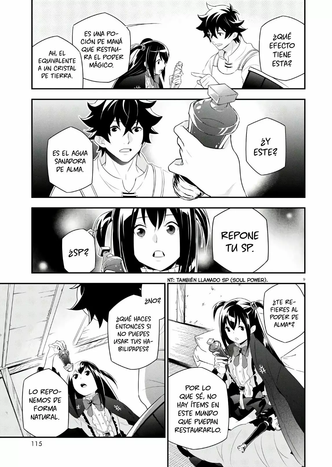 Página 13 del Manga