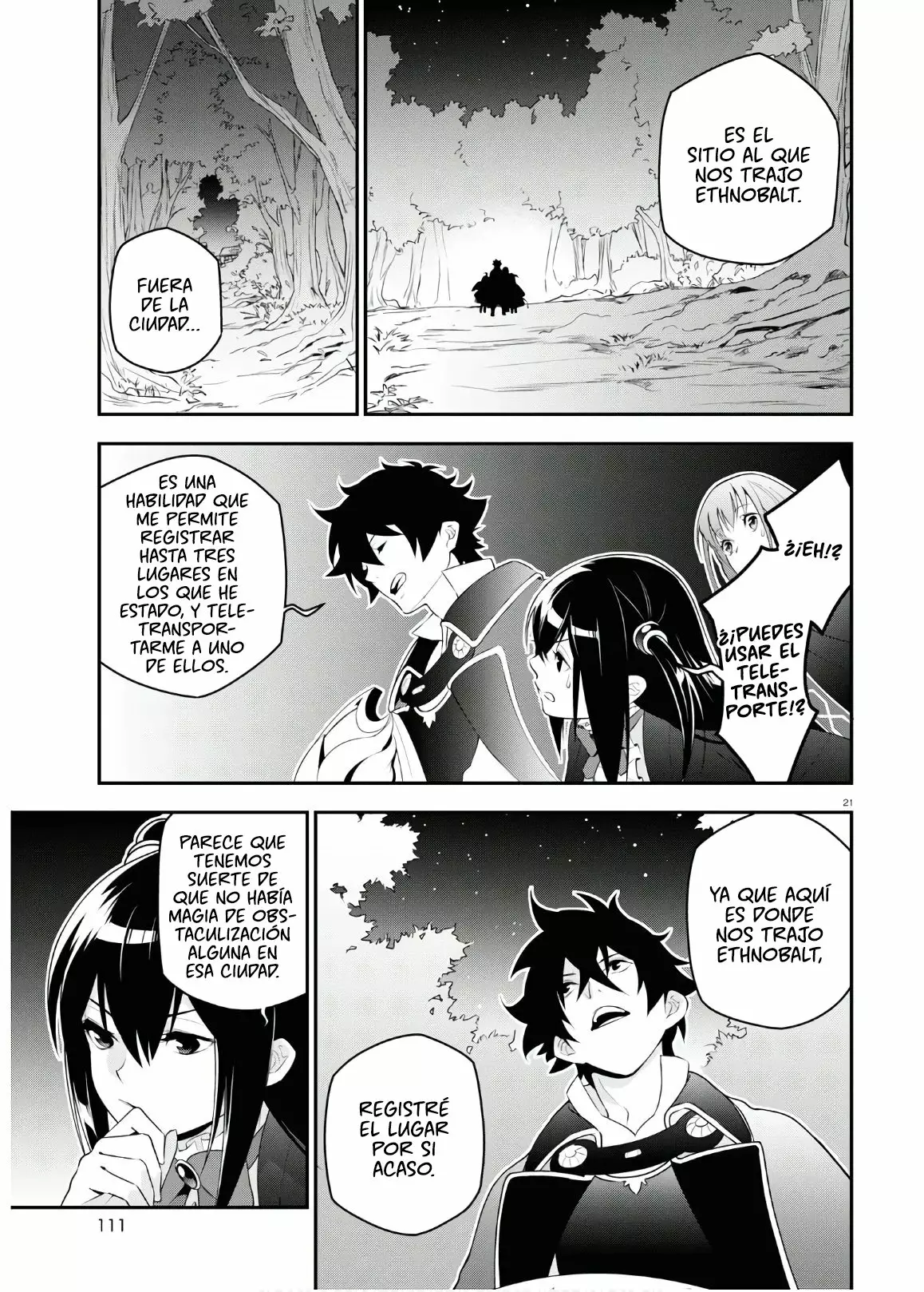 Página 22 del Manga