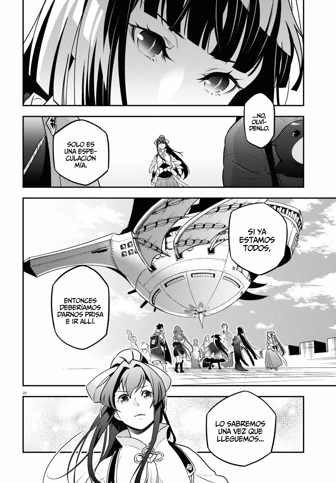Página 20 del Manga