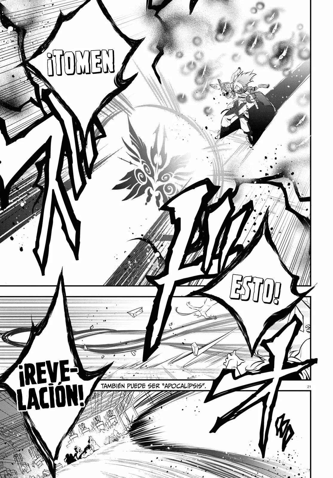 Página 22 del Manga