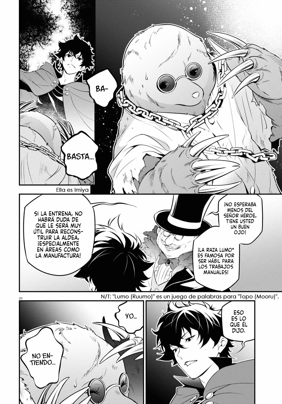 Página 21 del Manga