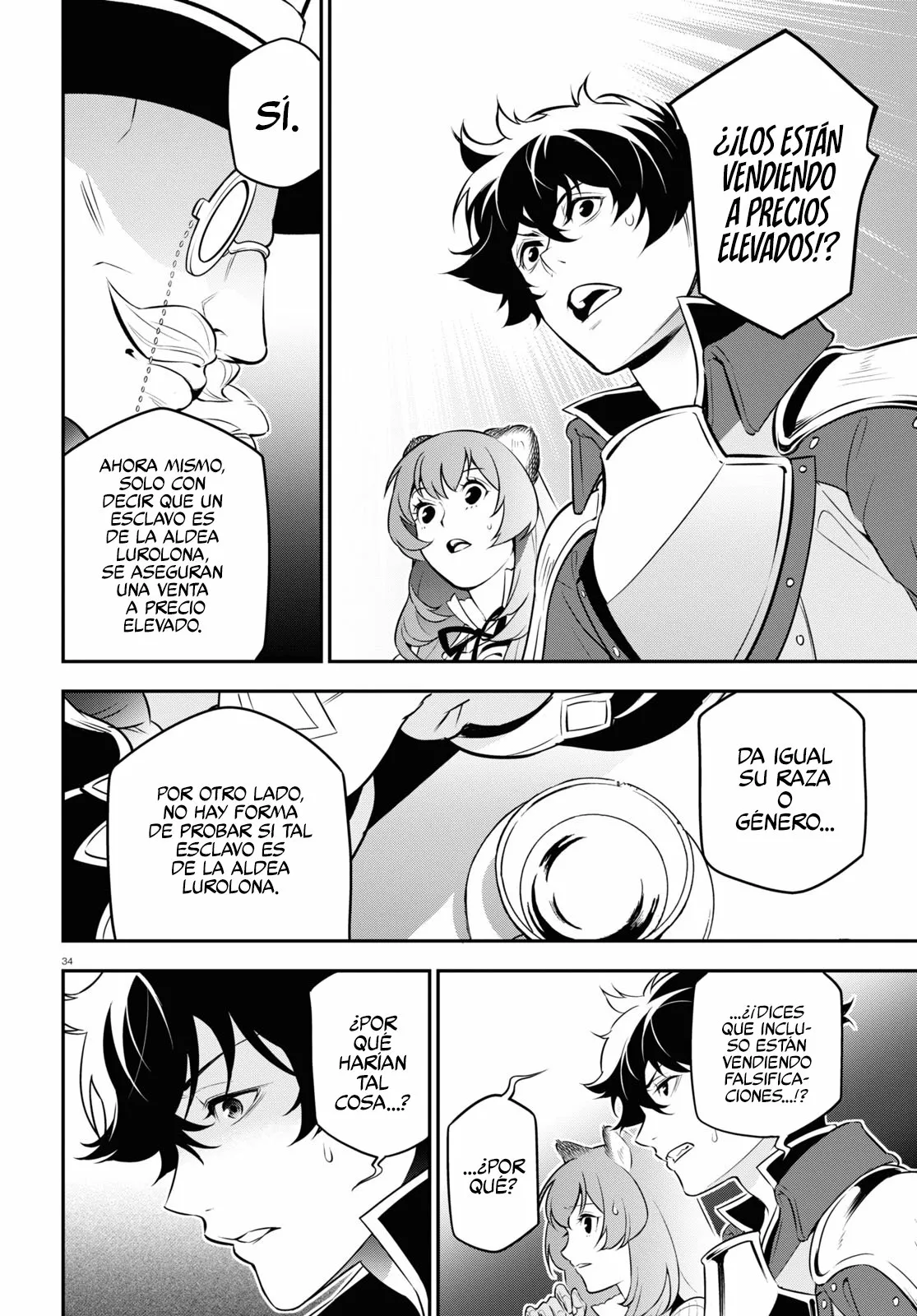 Página 35 del Manga