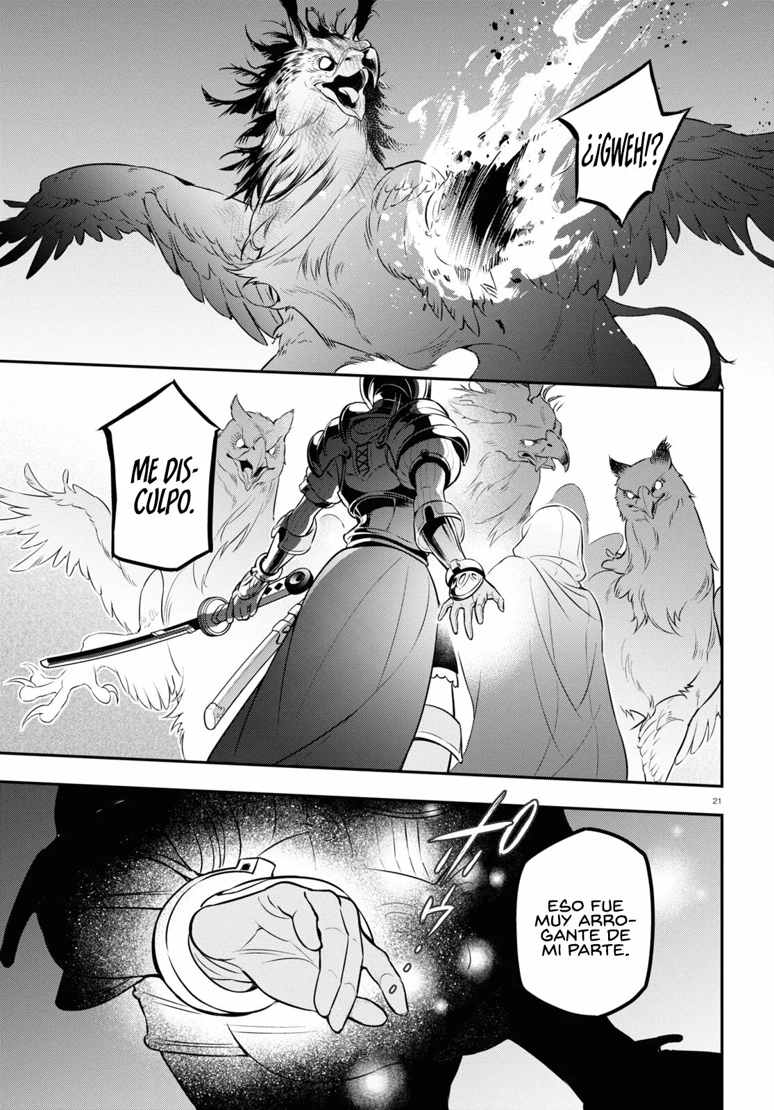 Página 21 del Manga