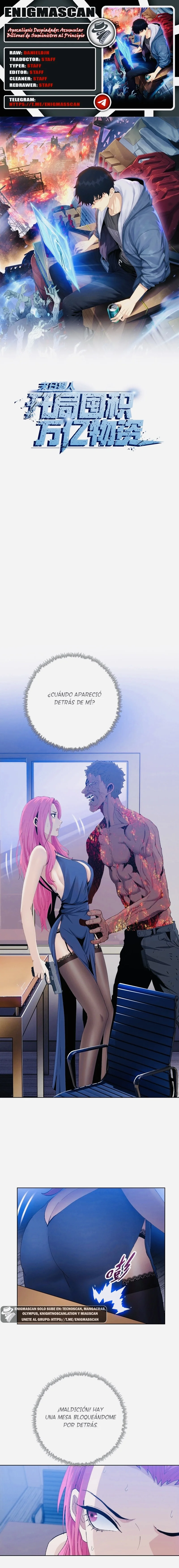 Página 1 del Manga