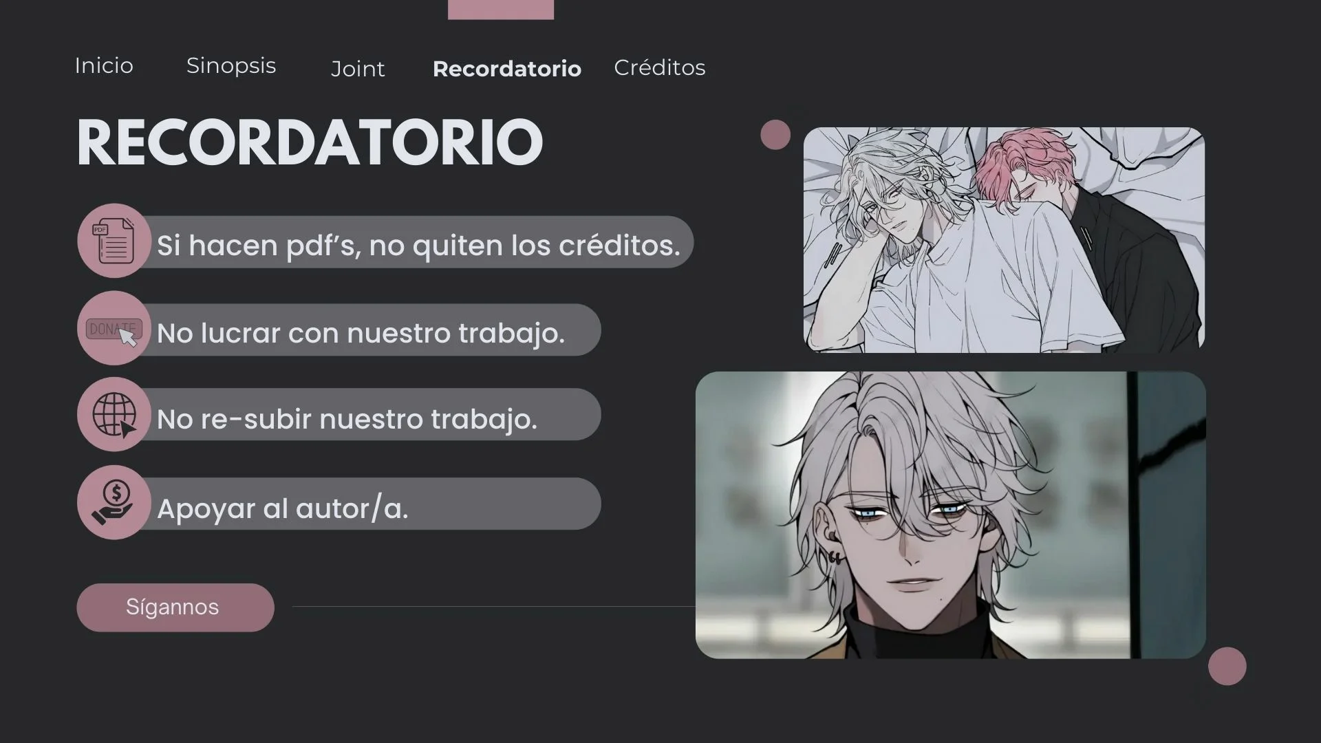 Página 15 del Manga