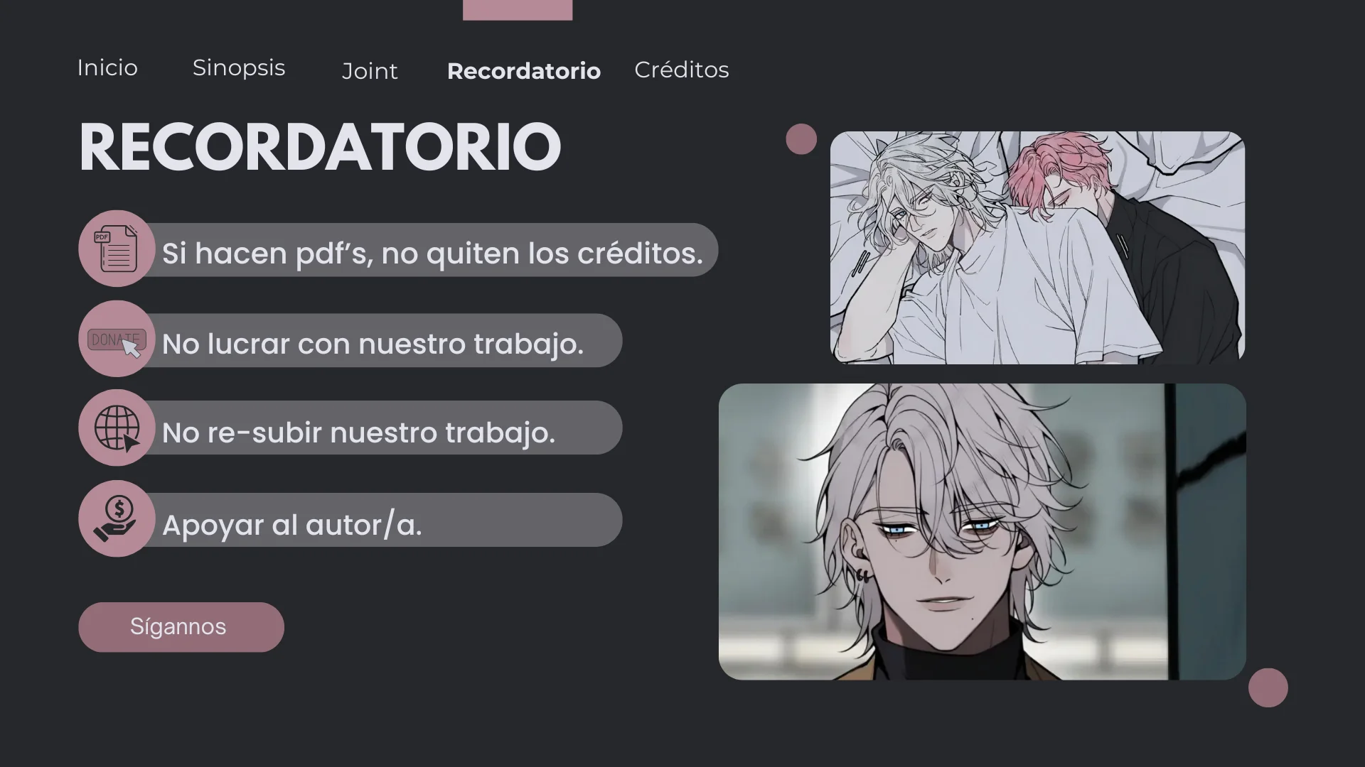 Página 15 del Manga