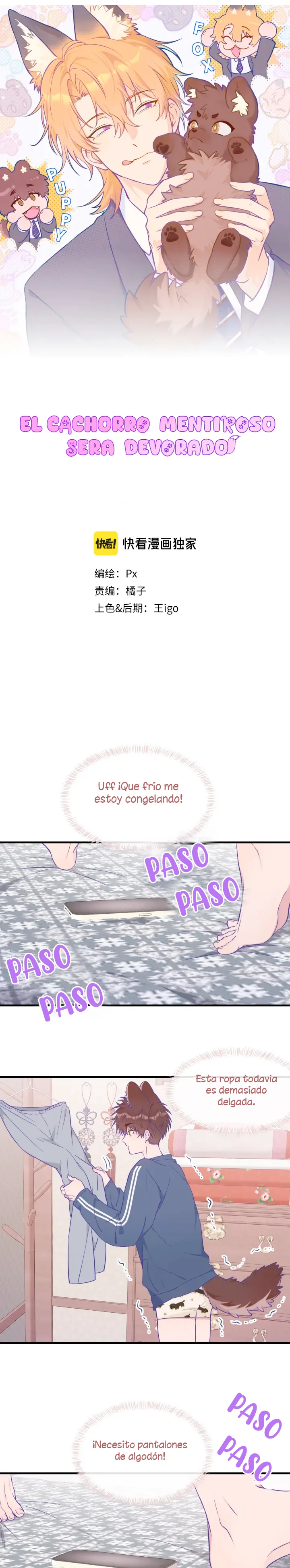 Página 1 del Manga