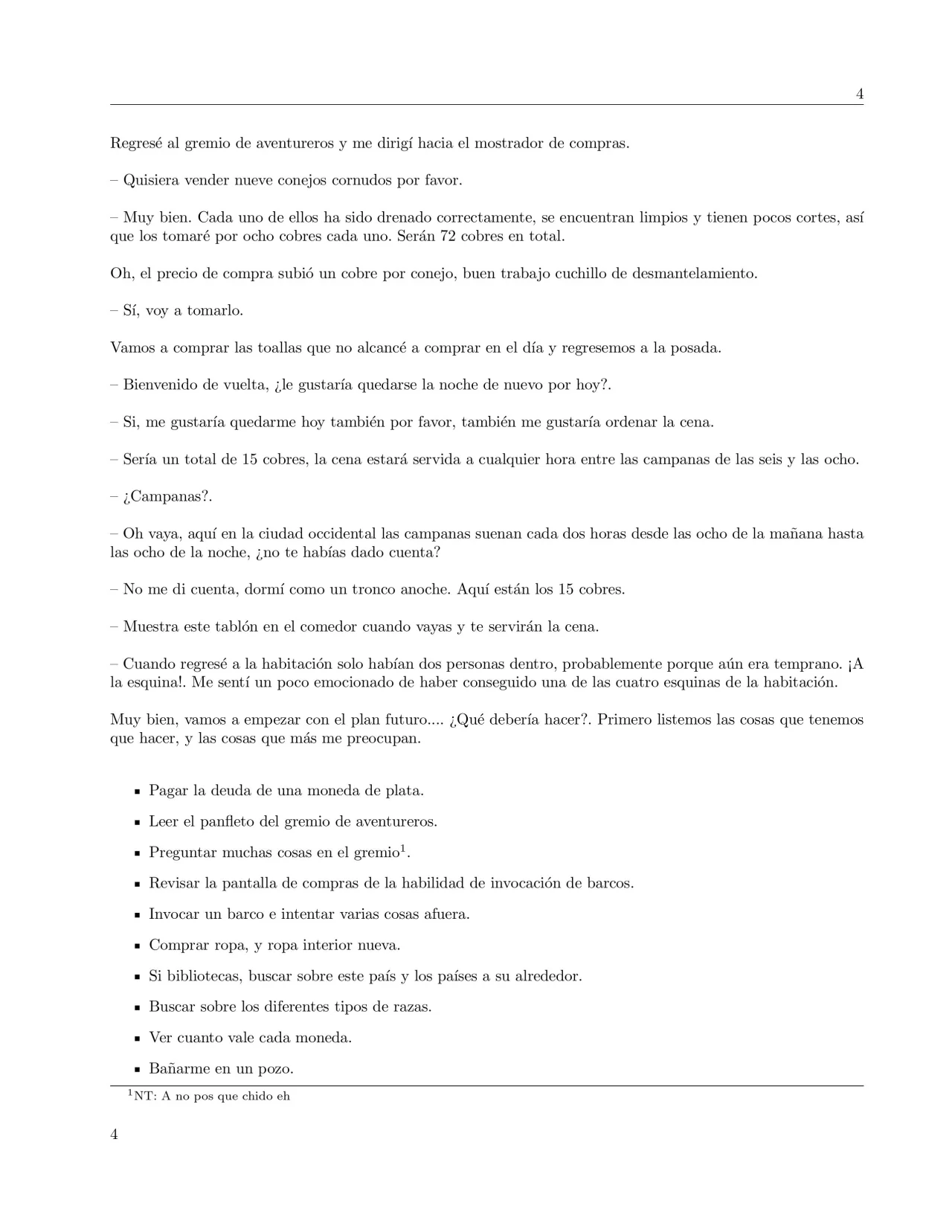Página 4 del Manga