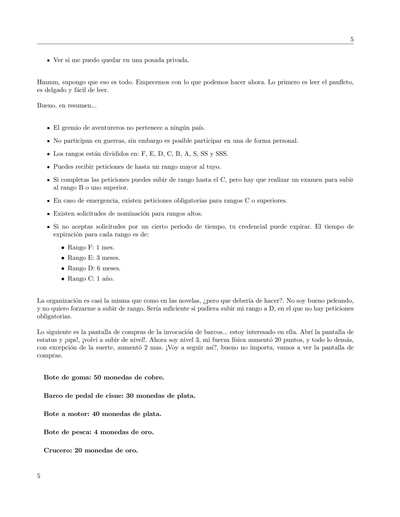 Página 5 del Manga