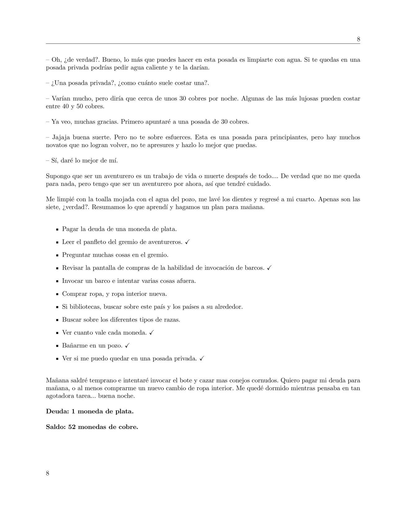Página 8 del Manga