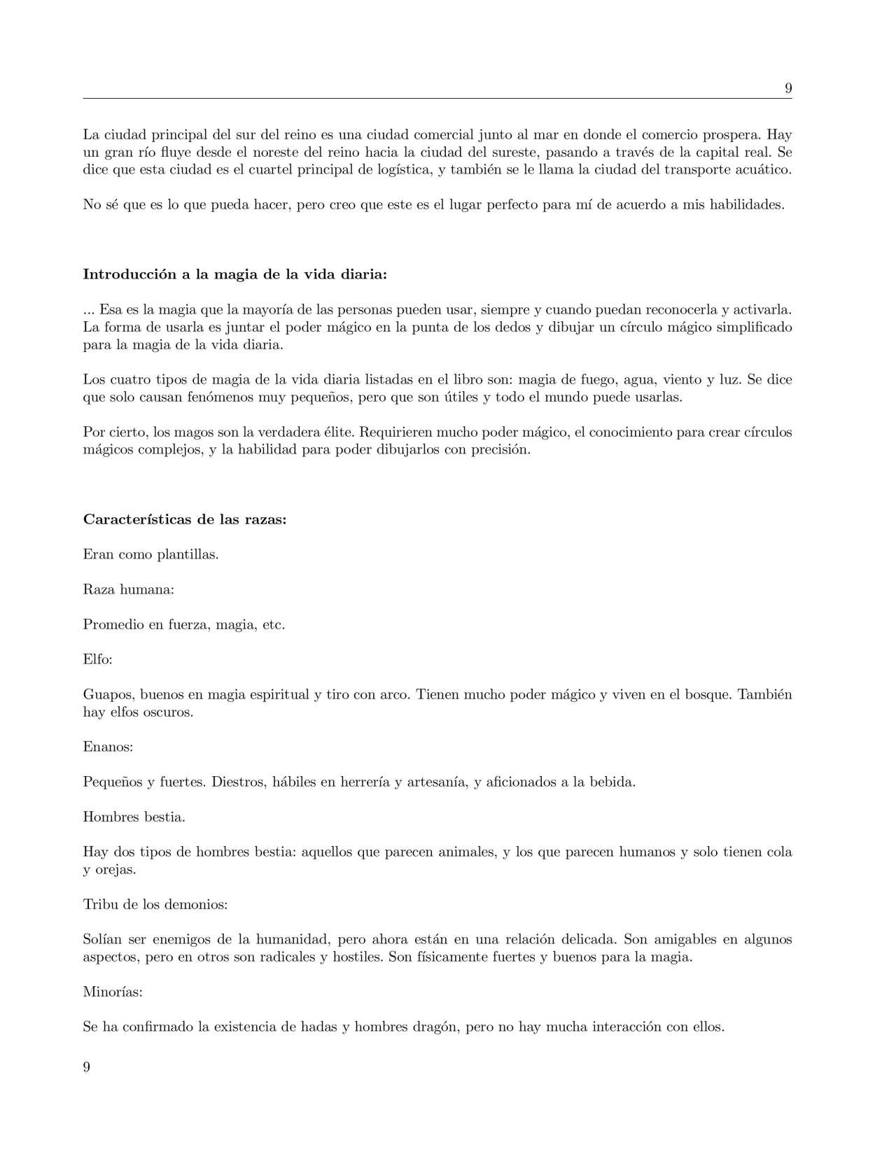 Página 9 del Manga