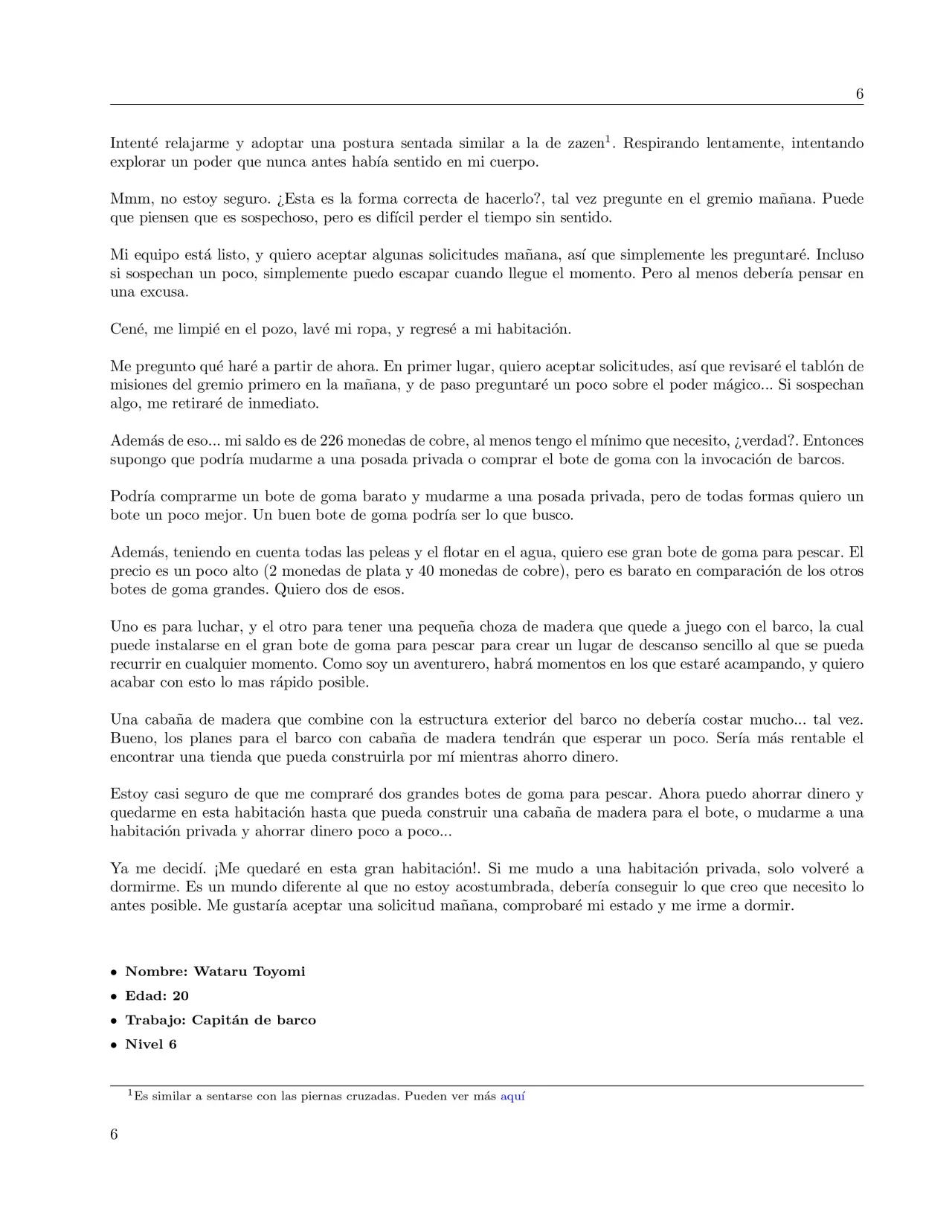Página 6 del Manga