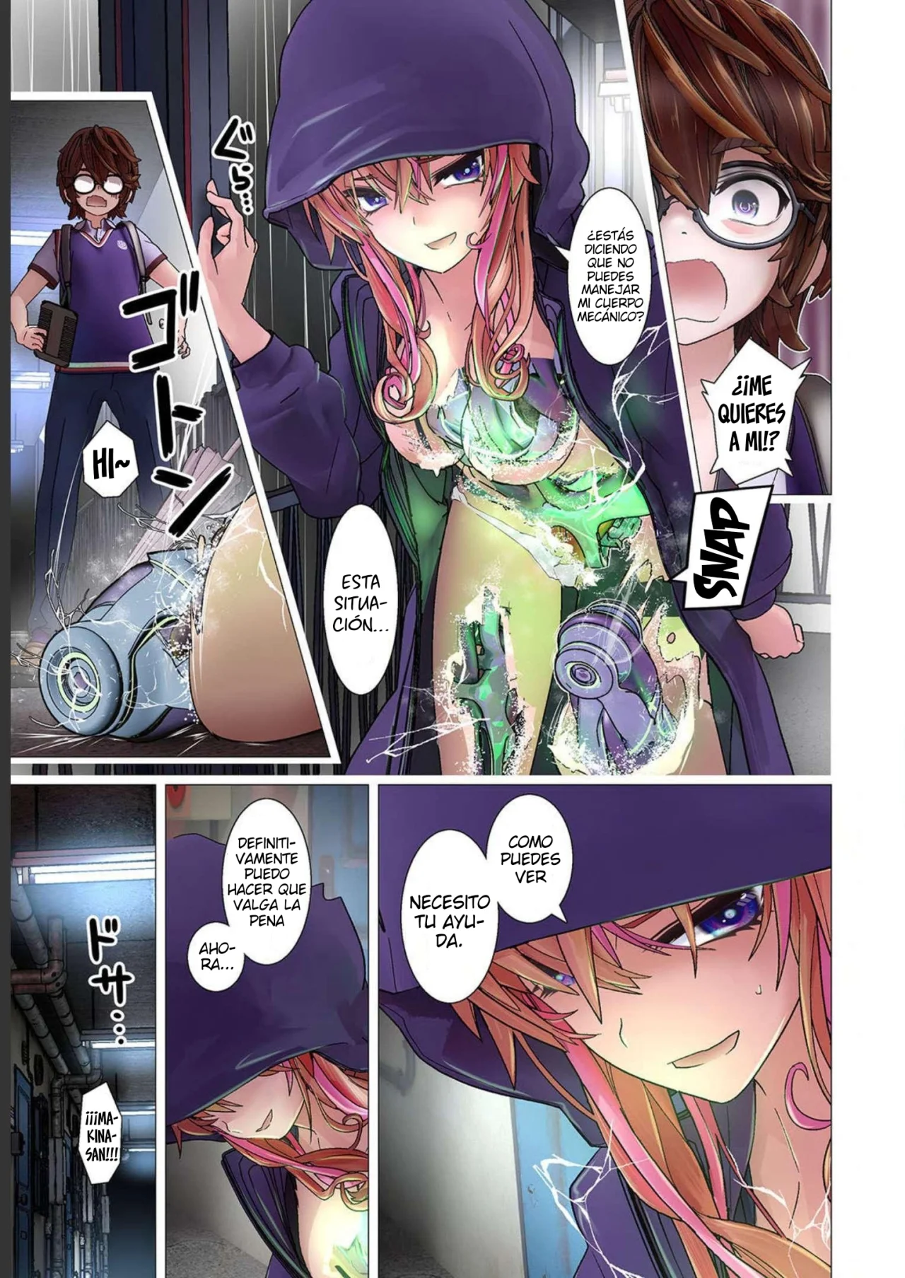 Página 18 del Manga