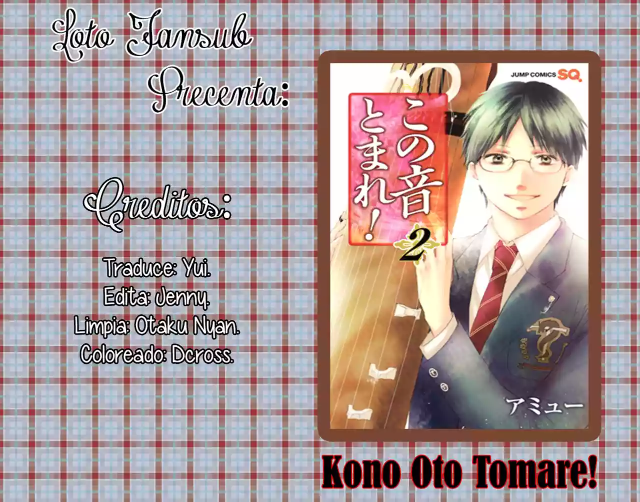 Página 2 del Manga