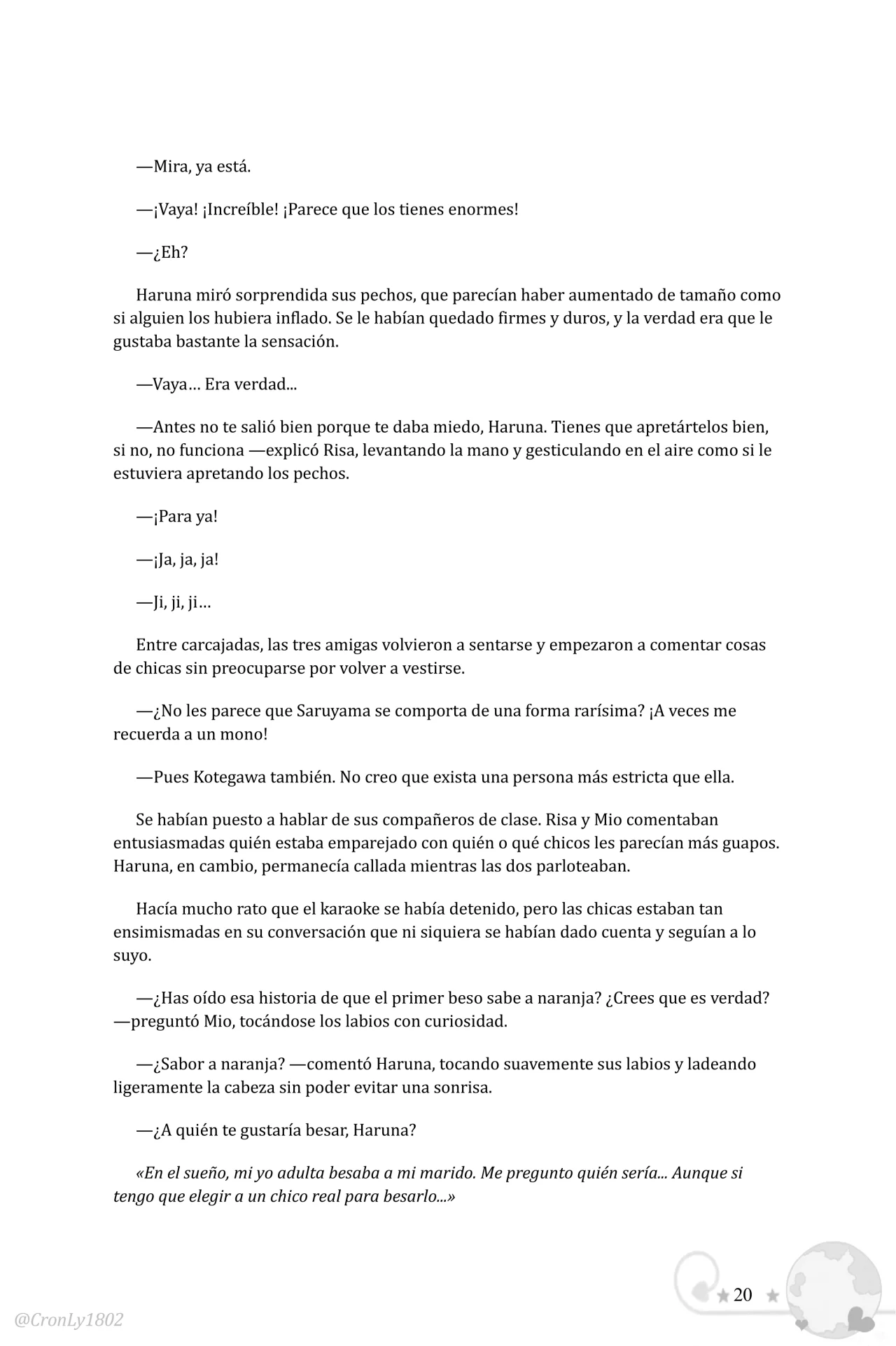 Página 21 del Manga