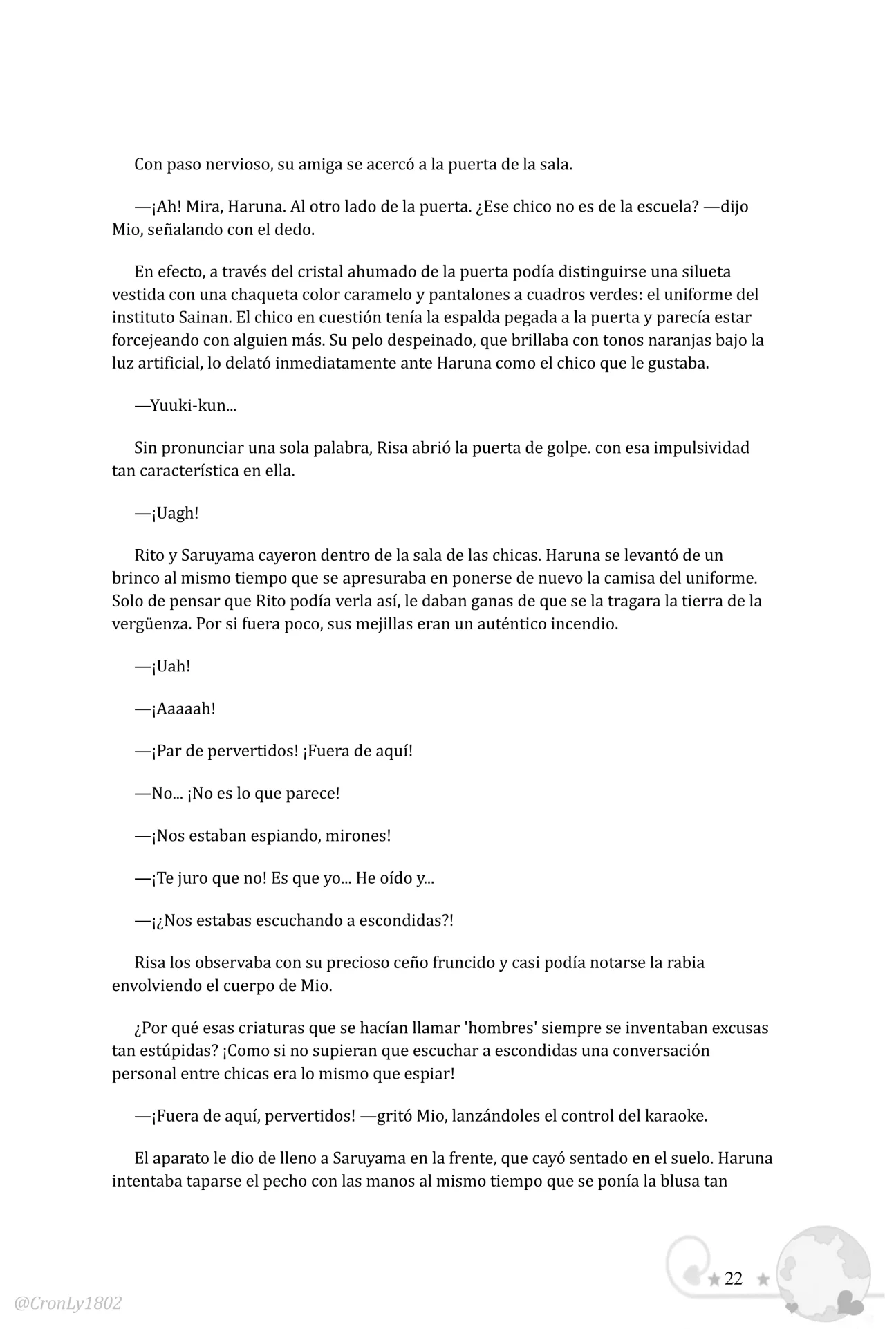 Página 23 del Manga