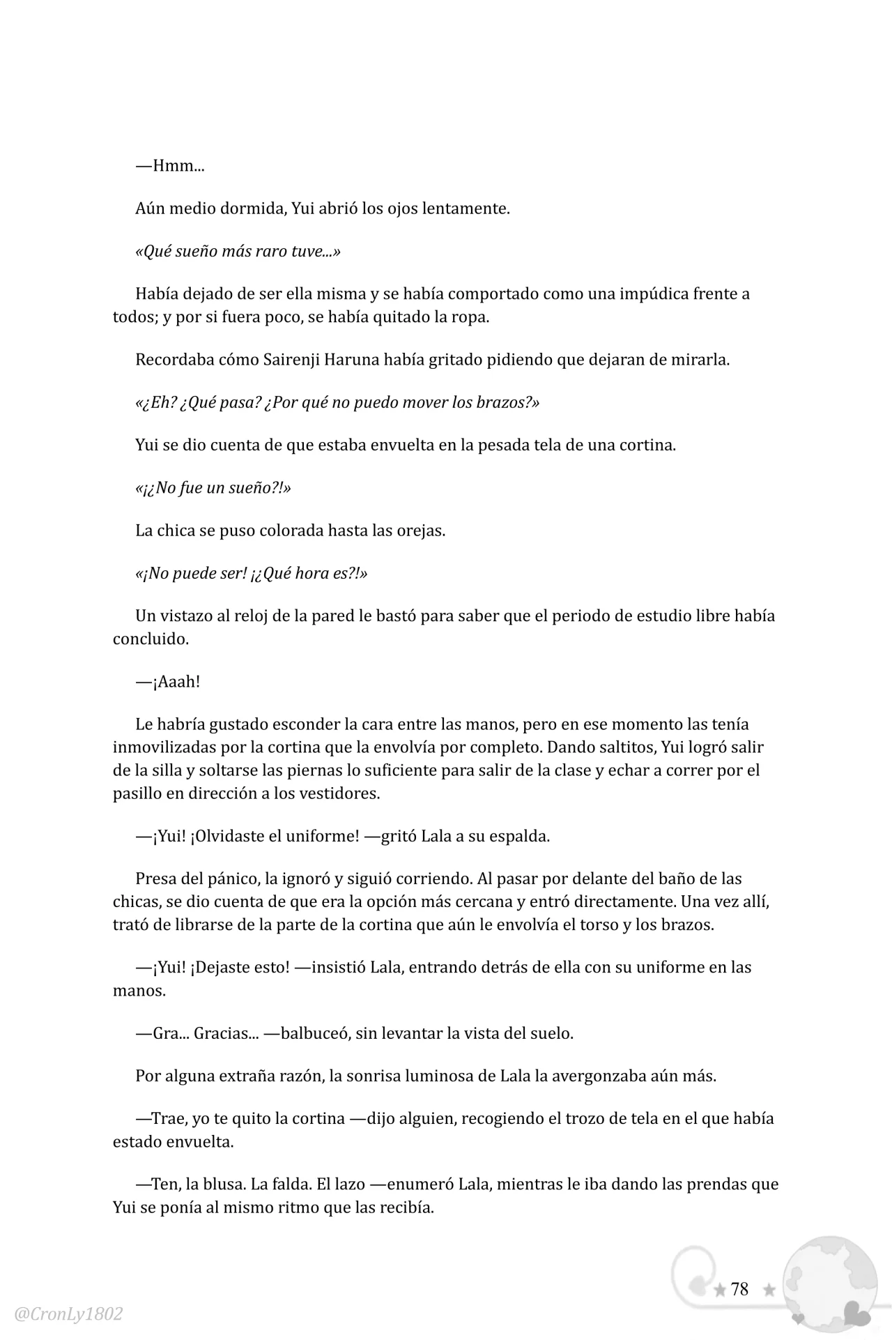 Página 17 del Manga