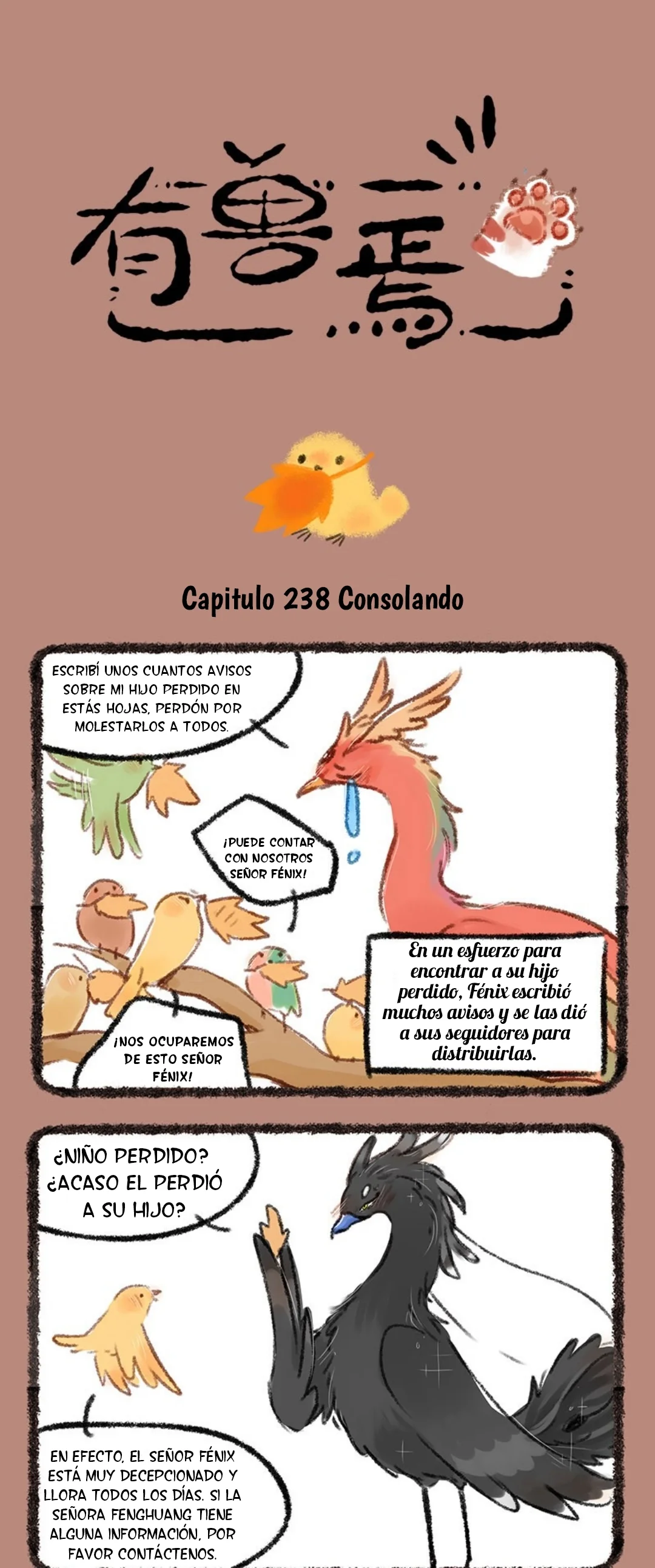 Página 1 del Manga