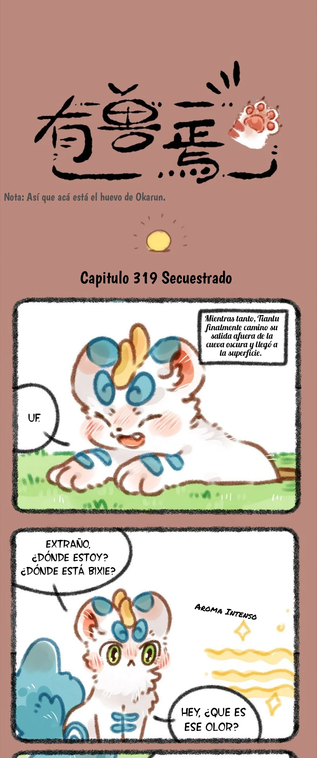 Página 1 del Manga