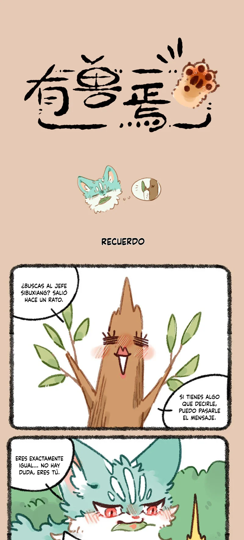 Página 1 del Manga