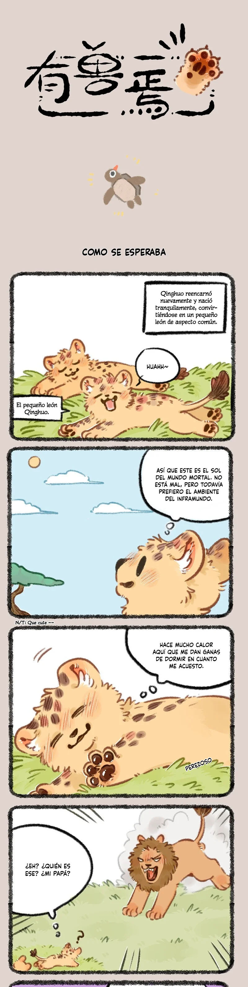 Página 1 del Manga