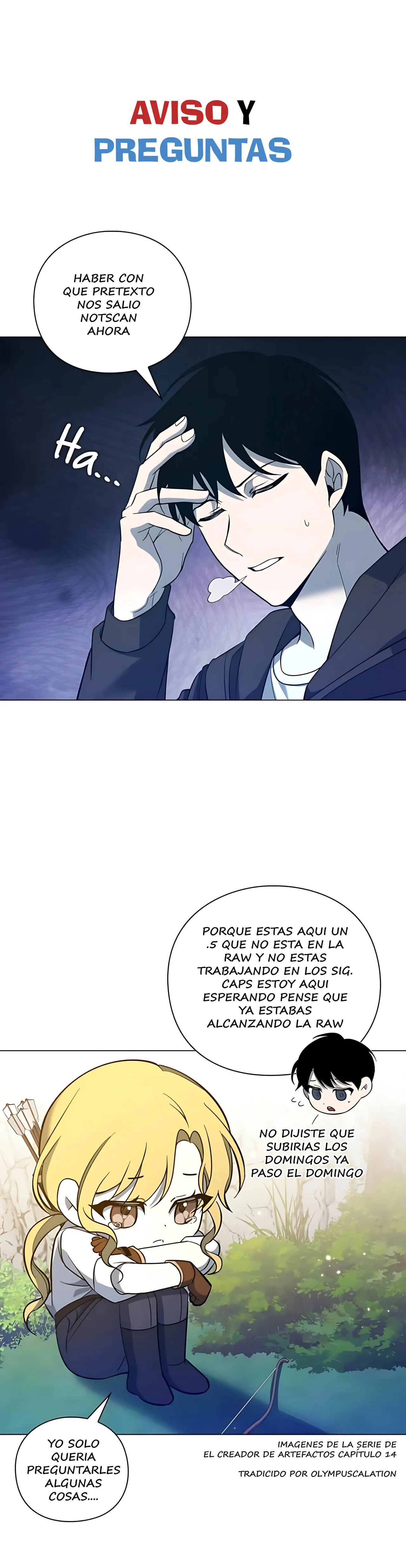 Página 1 del Manga