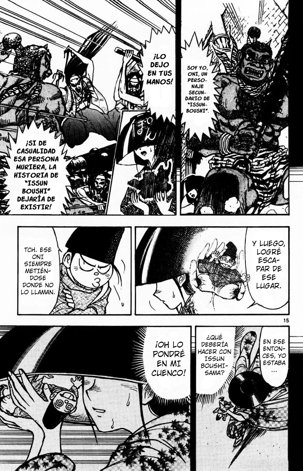 Página 15 del Manga