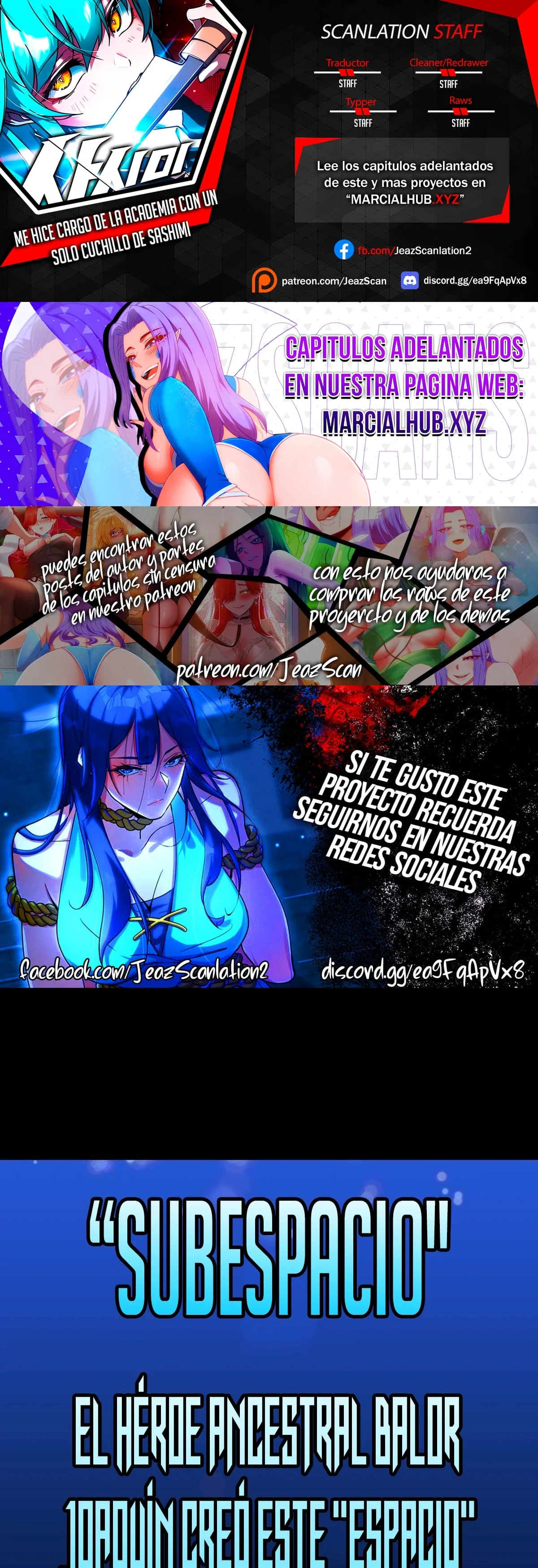 Página 1 del Manga