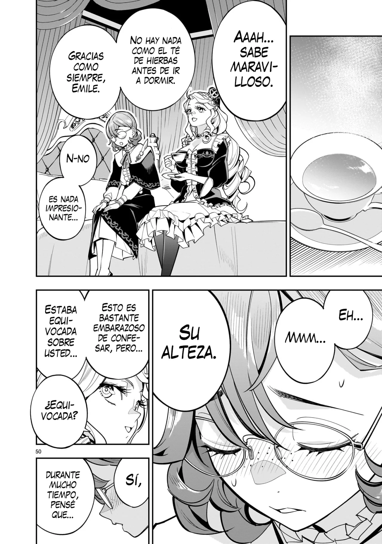 Página 50 del Manga