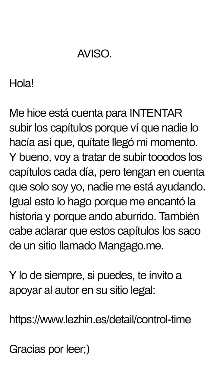 Página 1 del Manga