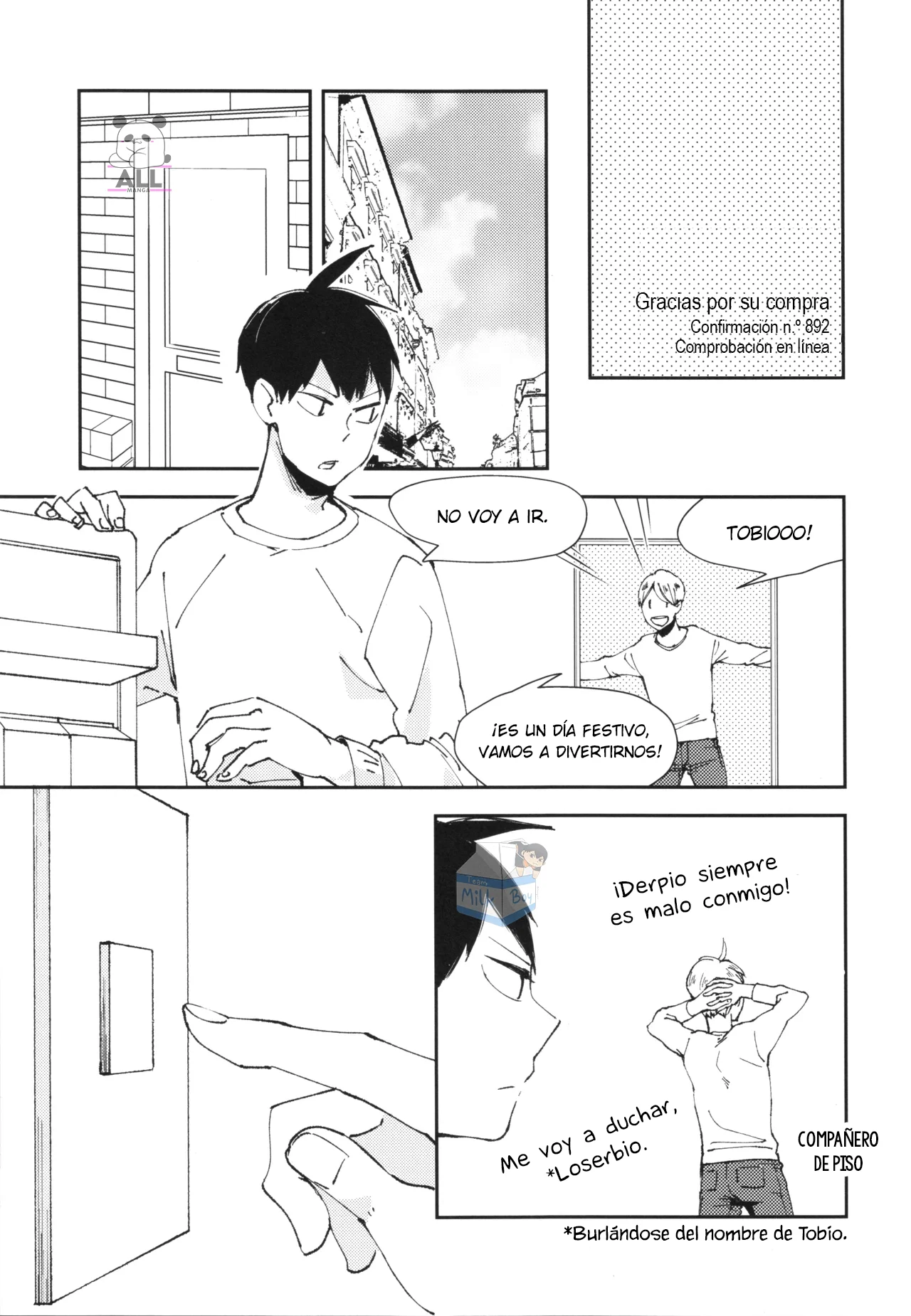 Página 75 del Manga