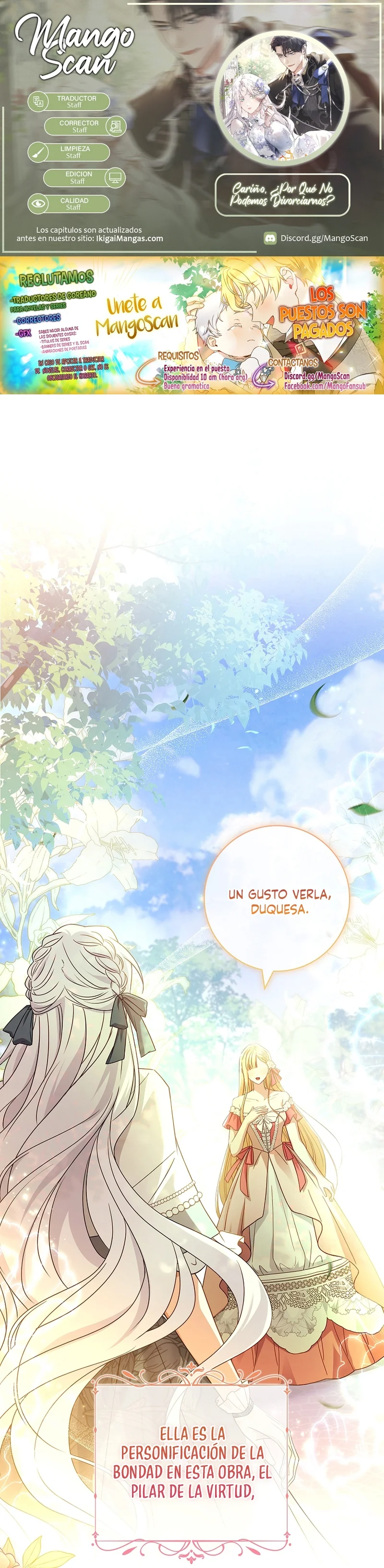 Página 1 del Manga