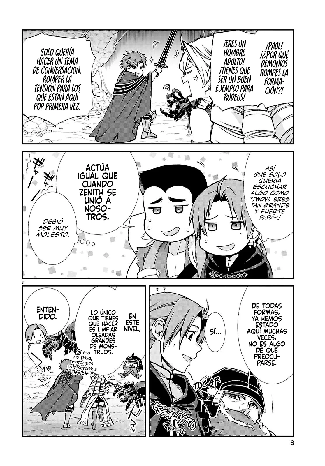 Página 8 del Manga