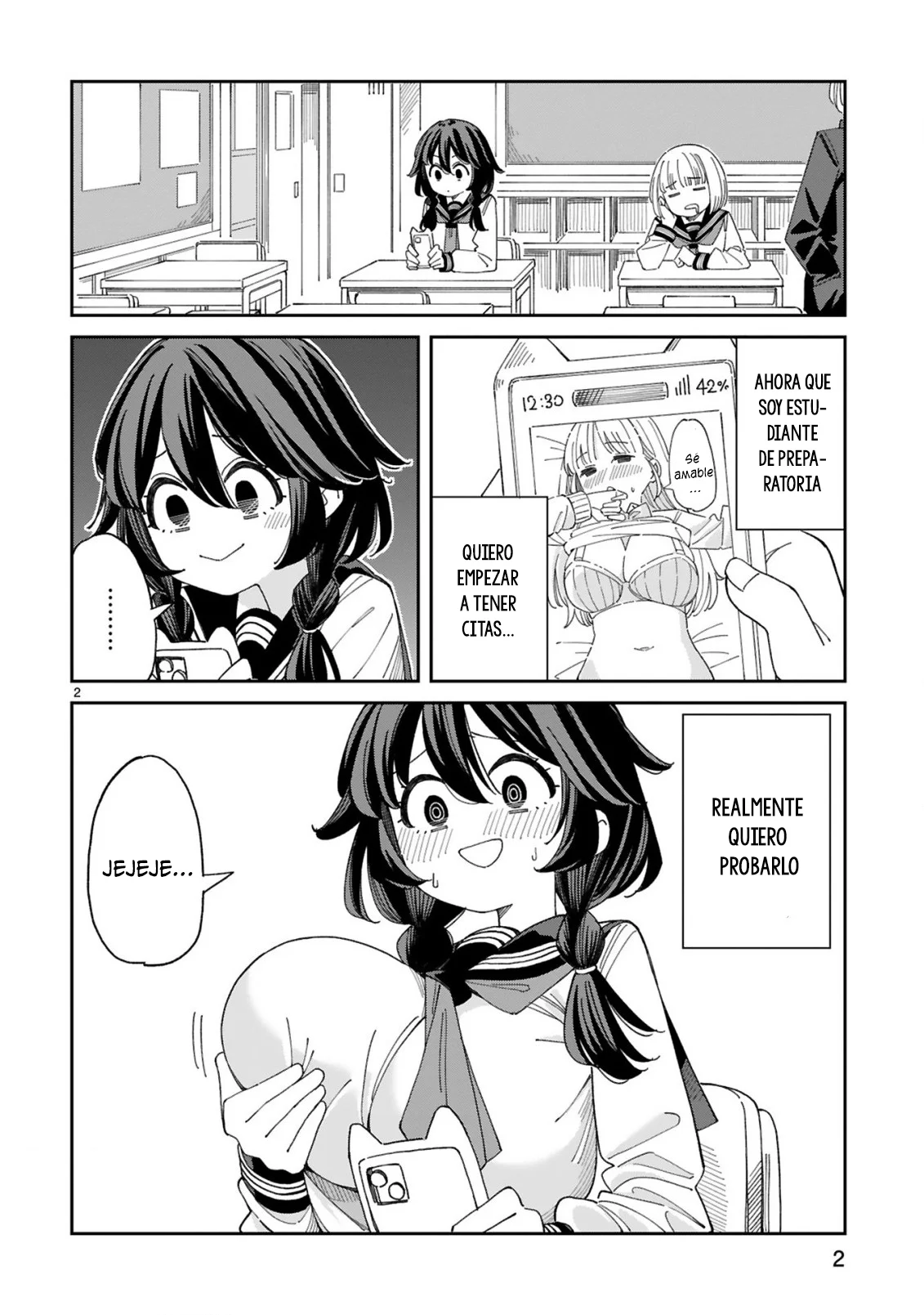 Página 2 del Manga
