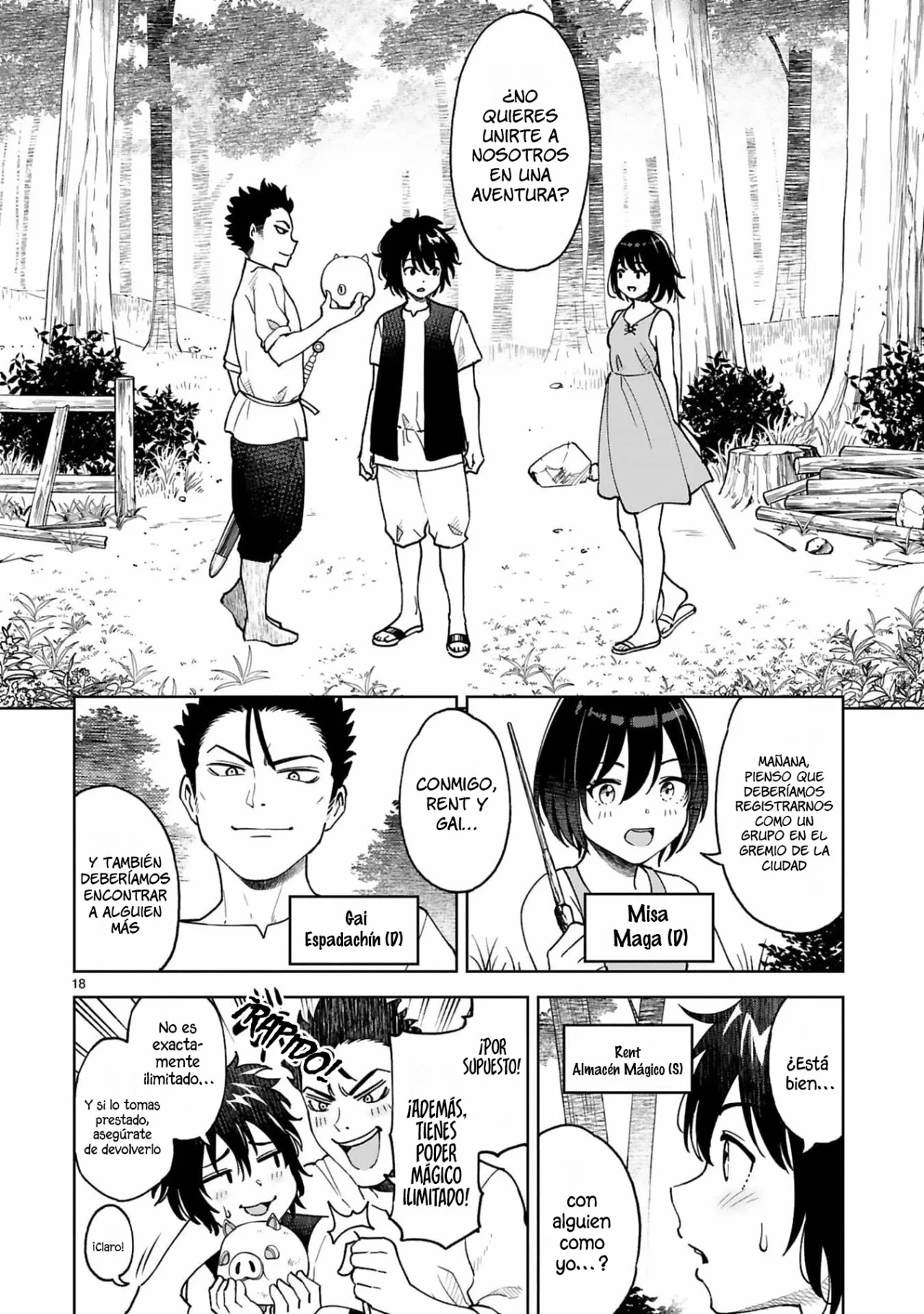 Página 20 del Manga