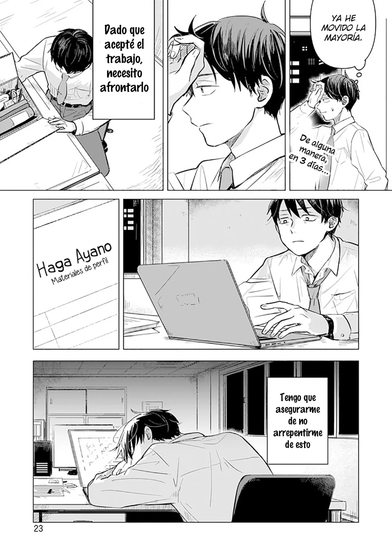 Página 22 del Manga
