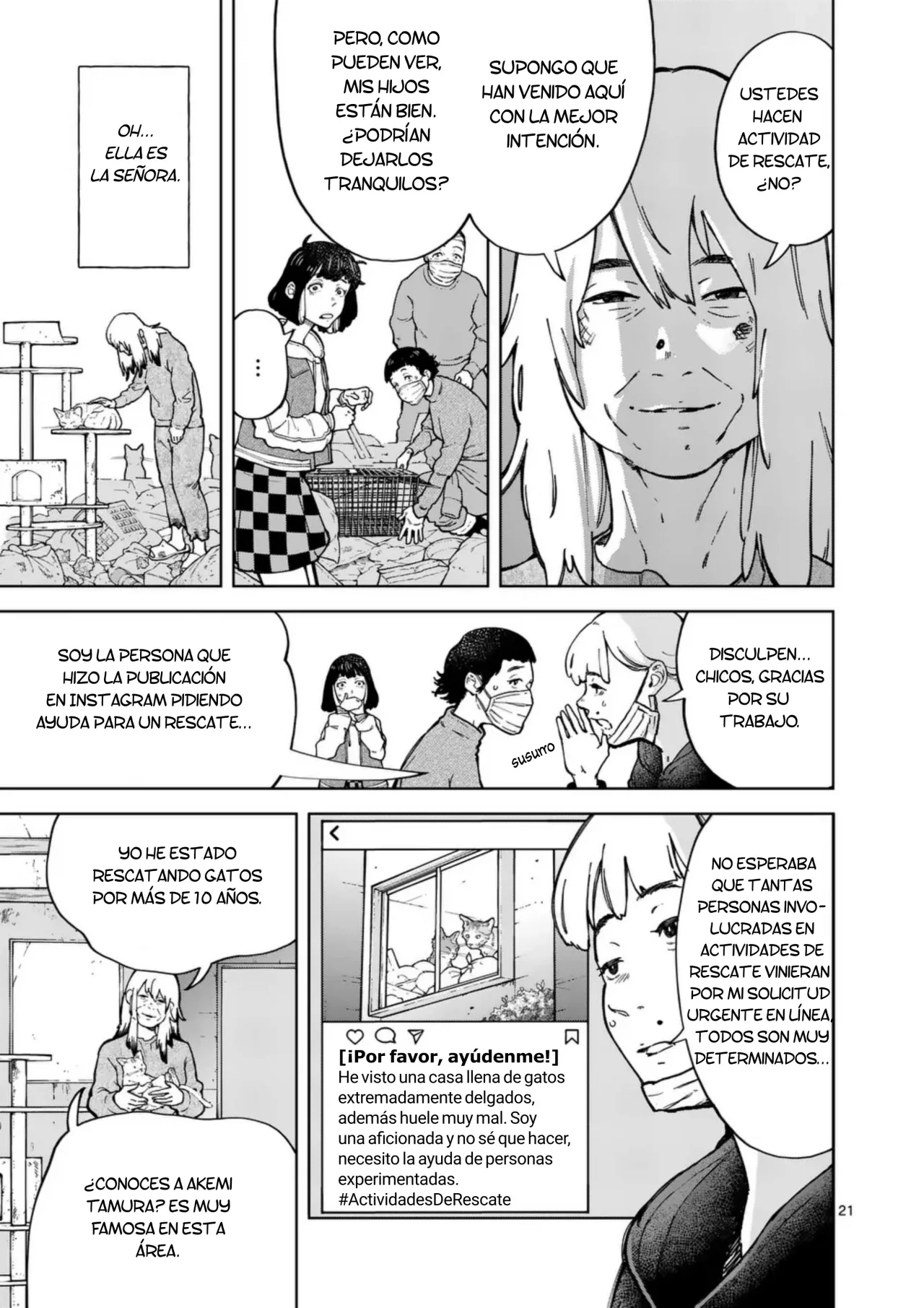 Página 21 del Manga