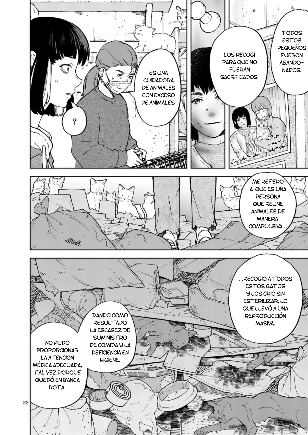 Página 22 del Manga