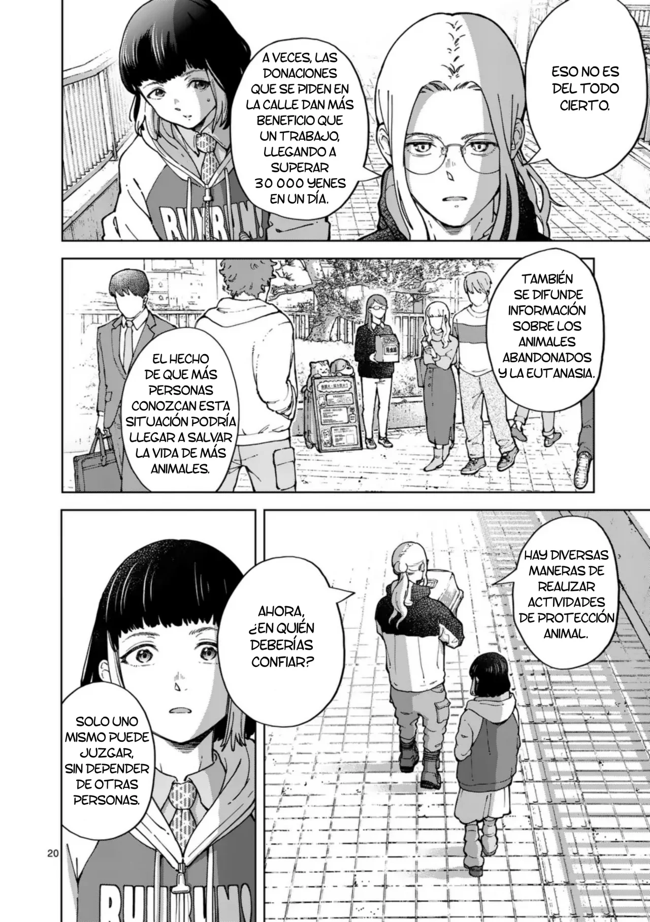 Página 20 del Manga