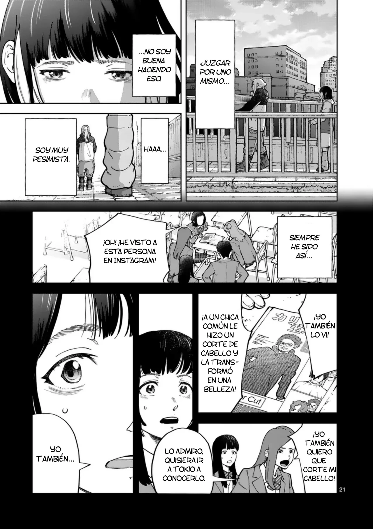 Página 21 del Manga
